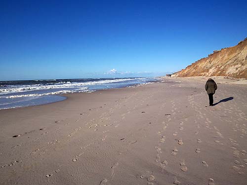 Die Schnheit von Sylt beim wandern